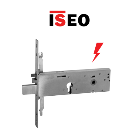 Iseo electric lock 90 entry flat front item 963920902