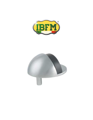 Ibfm door stop Satin chromed brass item 267/CS