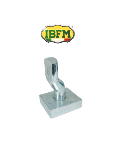 Lower pin and plate for swing gates Ibfm 20 mm art. 425/A