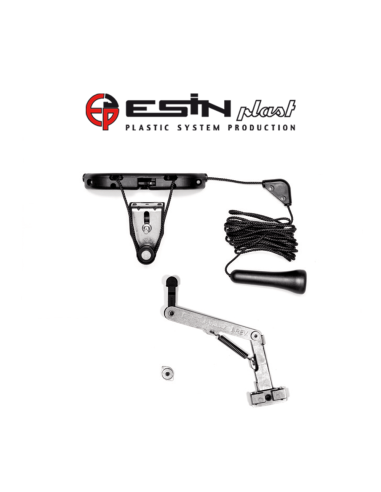 Chiusura per infissi a vasistas in alluminio Esinplast Scarabeo art.099992953001