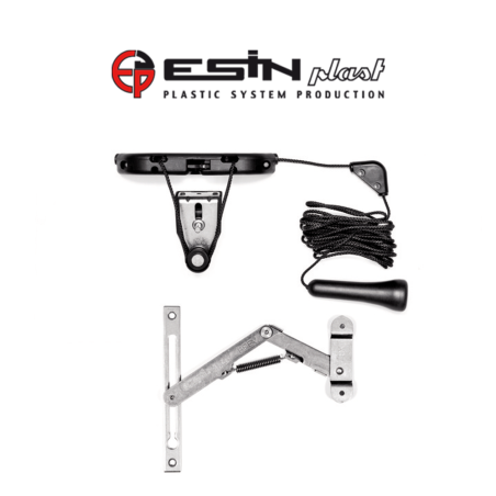 Chiusura per infissi a vasistas legno e pvc Esinplast Scarabeo art.099992998001