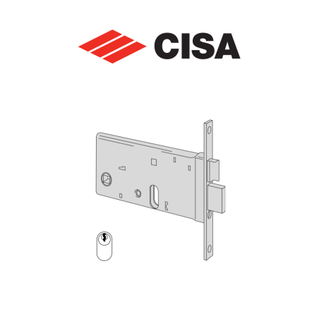 Cisa cylinder lock entry 70 series 44460-70