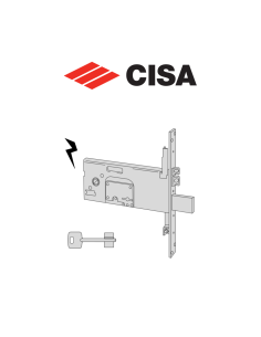 Serratura elettrica a doppia mappa Cisa entrata 90 serie 17357-90