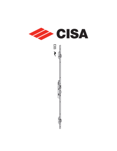 Cisa Multitop Pro multi-point electric lock with 40 U-shaped front entry 19436-40 series