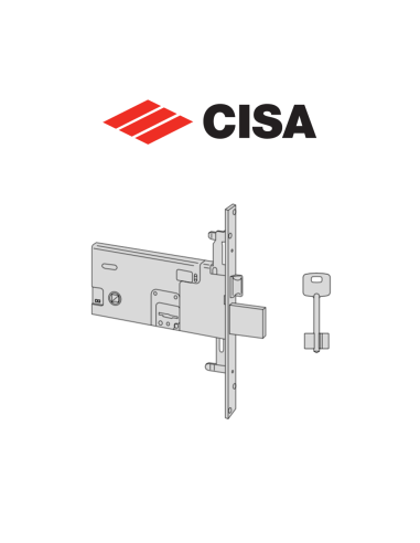 Cisa double bit mechanical lock entry 70 series 57318-73