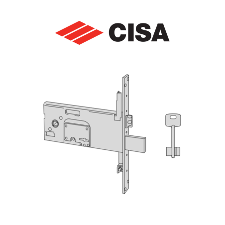 Cisa double bit mechanical lock entry 90 series 57358-90