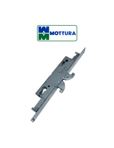 Serratura con chiavistello a doppio gancio triplice Mottura art. 47.505