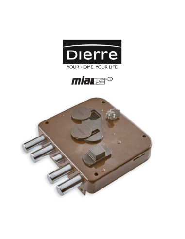 Atra Dierre Left Double Bit Triple Lock Art. SER3122 2SA