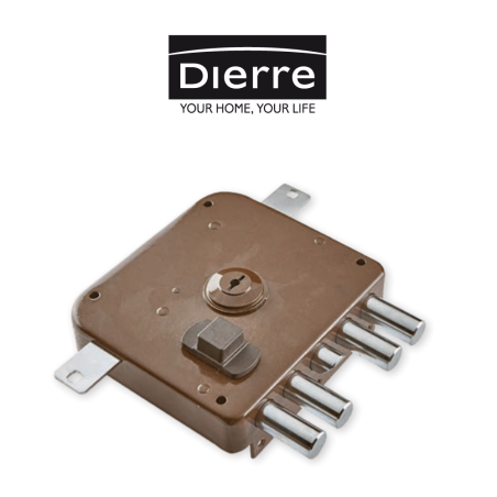 Triple lock with pump cylinder Atra Dierre Right art. SER312160 91DG