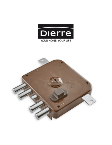 Triple lock with pump cylinder Atra Dierre Left art. SER312260 91SG