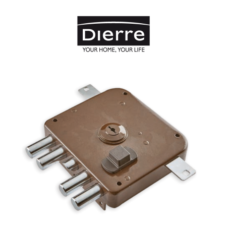 Triple lock with pump cylinder Atra Dierre Left art. SER312260 91SG