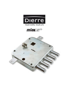 Atra Dierre Right triple double-bit lock item SER3001 1DB