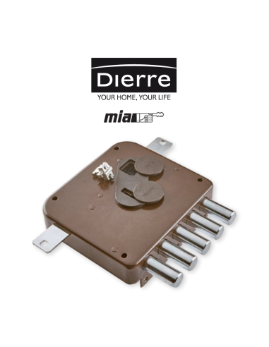 Atra Dierre Right triple double-bit lock item SER3021 2DA