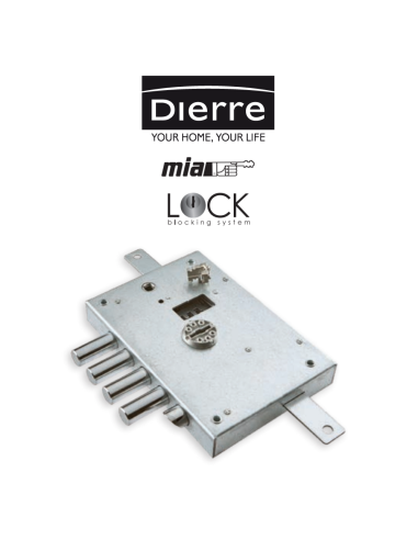 Atra Dierre Left Double Bit Triple Lock Art. SER6112 1SE
