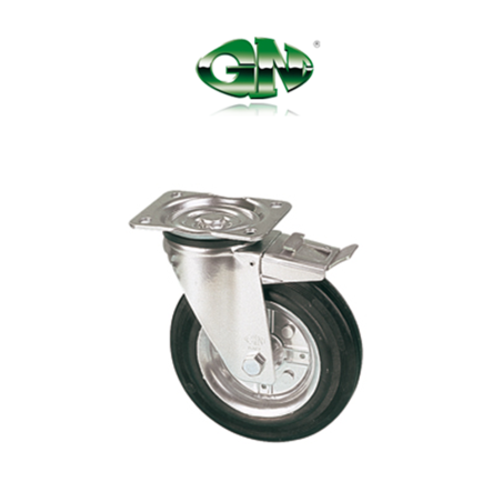 Wheel for Nerviani trolleys Ø 80 art. 1LNR0800GRD