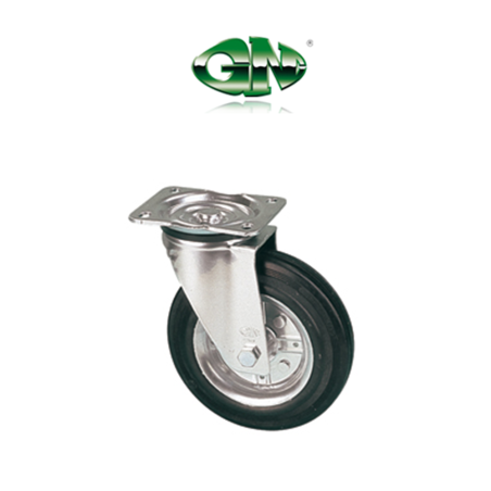 Wheel for Nerviani trolleys Ø 125 art. 1LNR1250GR0