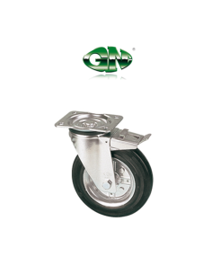 Wheel for Nerviani trolleys Ø 125 art. 1LNR1250GRD