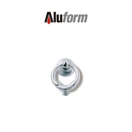 A 540 Aluform satin chrome brass door knocker