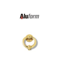 A 440 Aluform gold brass PVD door knocker