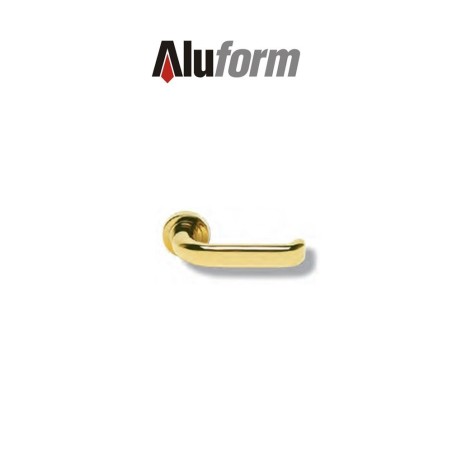 A 465 Aluform gold brass door handle
