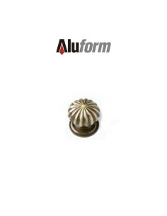 A 330 Aluform classic brass fixed door knob