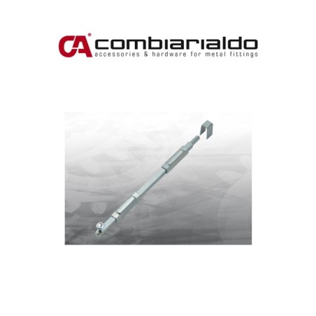 Galvanized vertical bolt with round tip Combi Arialdo 130 mm art. 206