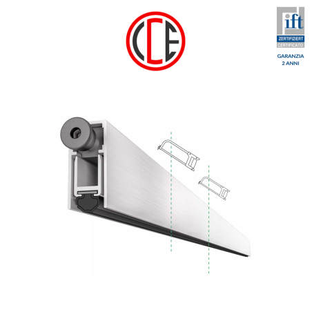 CCE One Size Draught Excluder Removable Draught Excluder Seal 13 × 28 mm Length 1230 mm