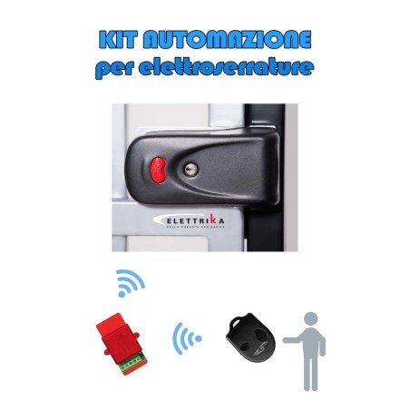 Automation kit for electric locks