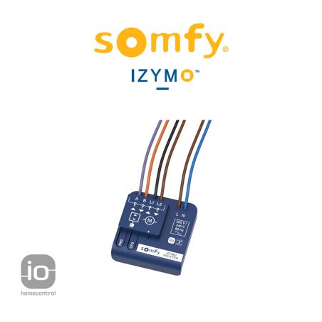 Receiver for wired motors Somfy IZYMO SHUTTER RECEIVER io