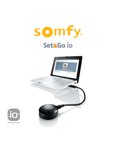 Somfy SET & GO io device configurator
