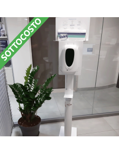 Piantana porta dispenser per gel igienizzante 500 mL