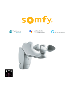 Sensore vento Somfy EOLIS RTS