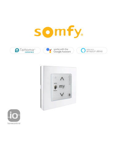 SMOOVE 1 A/M io Somfy radiocomando a parete per motori radio io