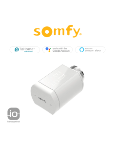Valvola termostatica io Somfy