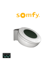 ONDEIS WT Somfy sensore pioggia per tende da sole e pergole