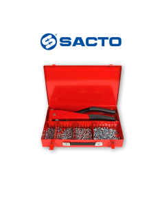 CNX5 Sacto manual riveter insert puller M3-M4-M5 complete with case