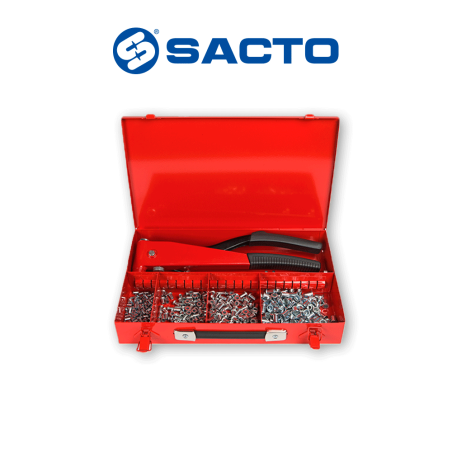 CNX5 Sacto manual riveter insert puller M3-M4-M5 complete with case