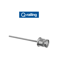 MOD 0744 Q-Railing adattatore per vetro Easy Glass