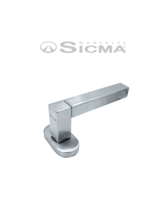 Pitagora Sicma - Handle with oval rosette and escutcheon