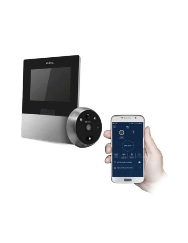 E0595 VI.TEL. - Spioncino digitale Wi-Fi con sensore di movimento