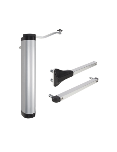 VERTICLOSE-2-ZILV - Hydraulic gate closer for 90° and 180° hinges