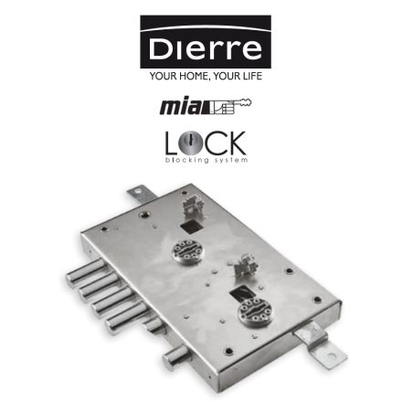 Atra Dierre Left Double Bit Triple Lock item SER6162 1SE
