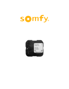 Somfy RTS radio transmitter