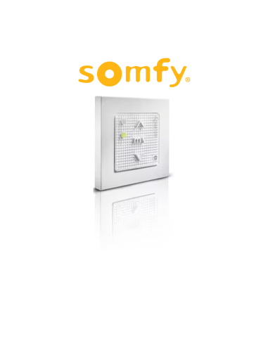 SMOOVE ORIGIN 2 io Somfy - 2-channel wall control for awnings and roller shutters