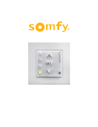 SMOOVE ORIGIN 4 io Somfy - Comando a parete a 4 canali per tende da sole e tapparelle