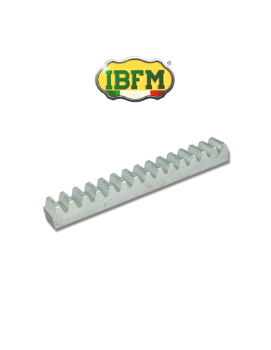 Rack for sliding gates in galvanized steel Ibfm art. 473