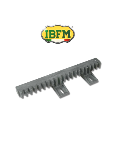 Cremagliera per cancelli scorrevoli in nylon con anima in acciaio Ibfm art. 468
