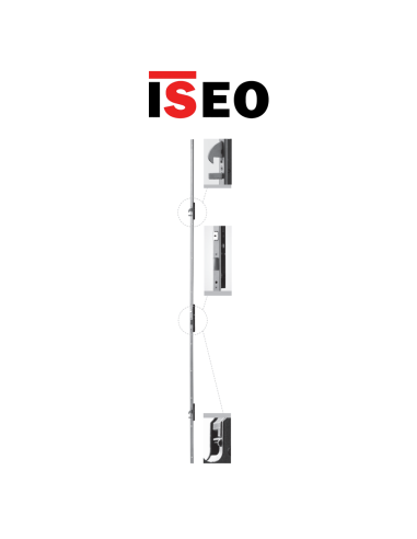 Iseo Performa multipoint mechanical lock entry 40 flat front art. 7255014028