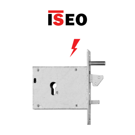 Electric hook lock Iseo Fiam 381 EGI entry 90 item 3819000