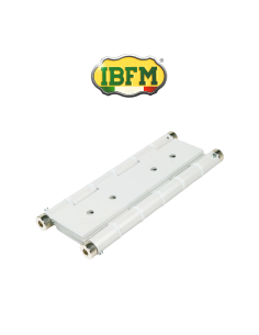 Cerniera a molla doppia azione per porte a vento Ibfm Bianca art. 138/B 2
